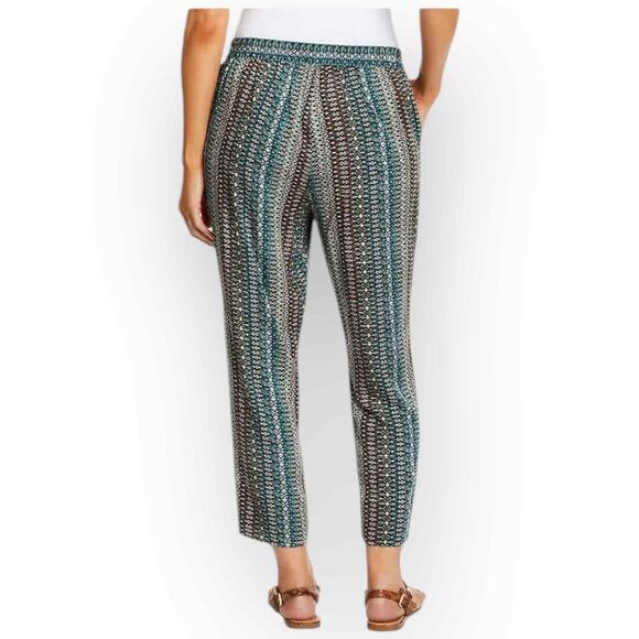 NWT Jessica Simpson Printed Pull-On Pants – Batik Flora – Size XL - 23XL - Picture 3 of 6